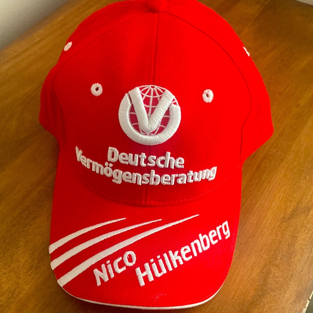 Very Rare Niko Hulkenberg DVAG Cap 2007 Euro 3 Master A1 GP Cap